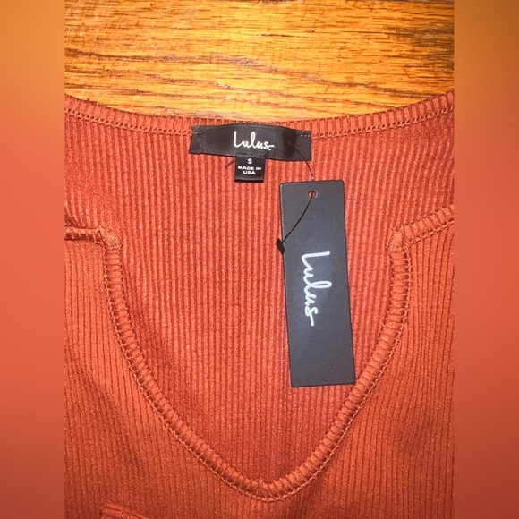 lulus orange body suit size small - Picture 2 of 6